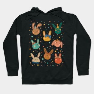 Bunnies party Hoodie